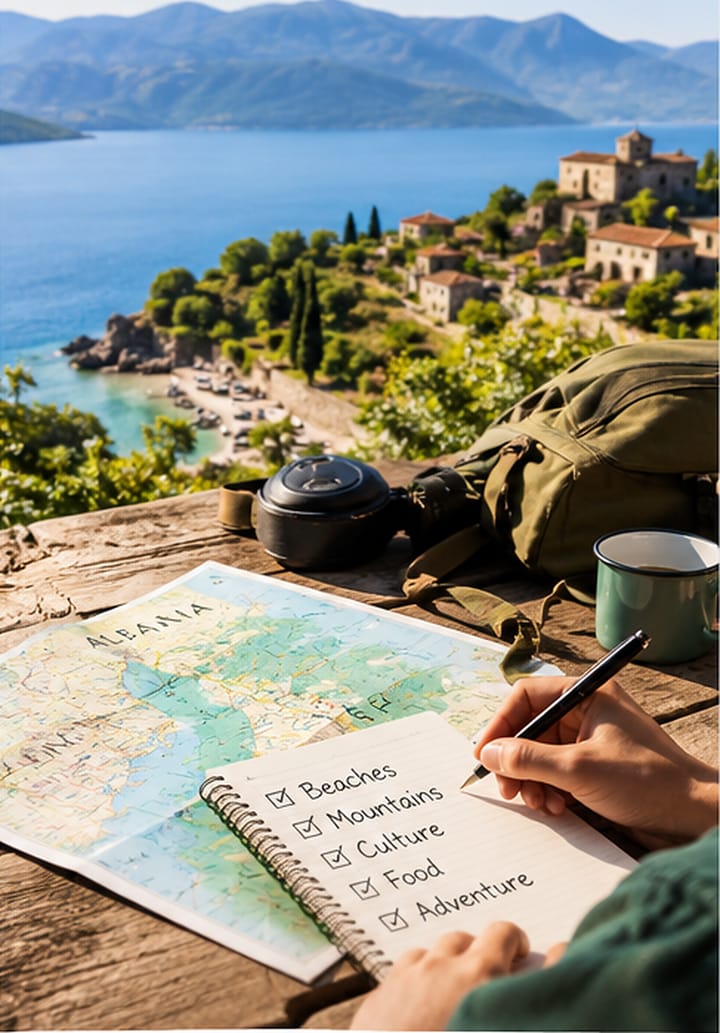 Build your own Albania trip