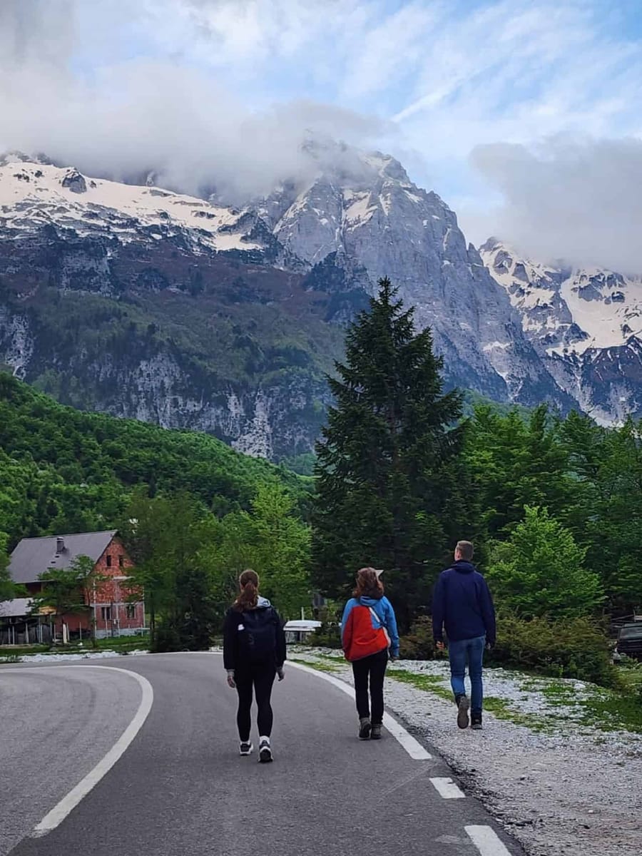 Valbona Valley, on the Valbona One-Way Trip with Komani Lake Boat