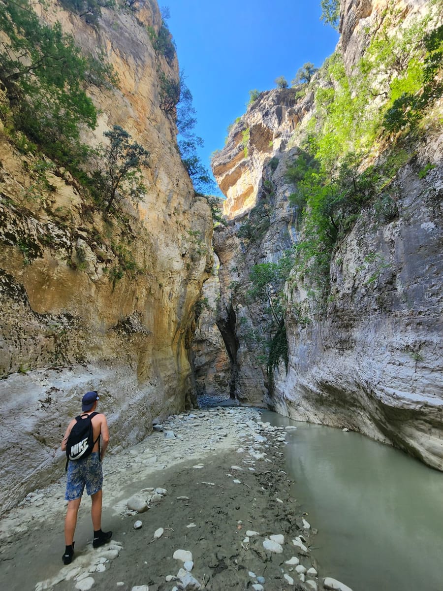 Vjosa River Rafting & Benja Hot Springs Day Trip · from Tirana, Durrës or Golem to Vjosa River & Thermal Springs · photo 5