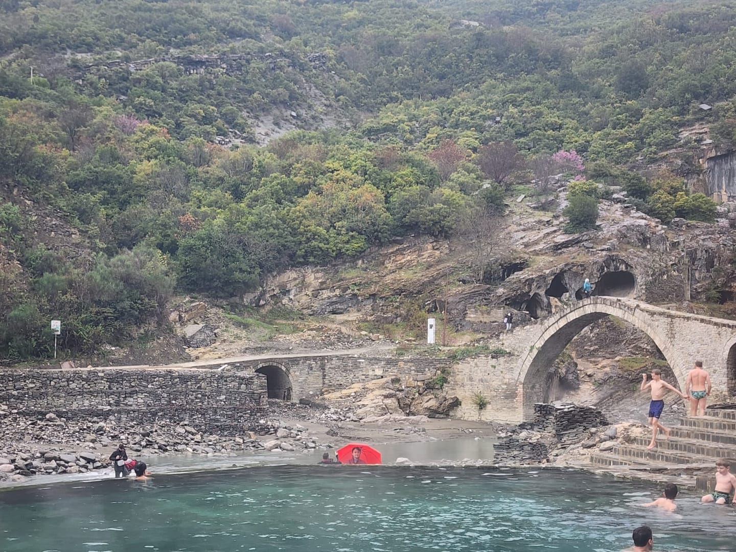 Vjosa River Rafting & Benja Hot Springs Day Trip · from Tirana, Durrës or Golem to Vjosa River & Thermal Springs · photo 11