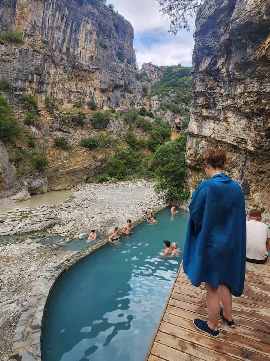 Vjosa River Rafting & Benja Hot Springs Day Trip · from Tirana, Durrës or Golem to Vjosa River & Thermal Springs · photo 16
